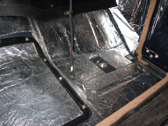 auto floorboard insulation